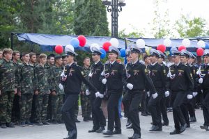 Астраханские патриоты на областном смотре-конкурс строя и песни «Плац-Парад 2024»